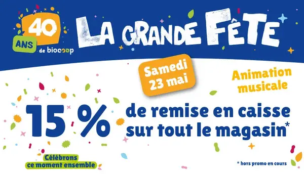 40 ans de Biocoop